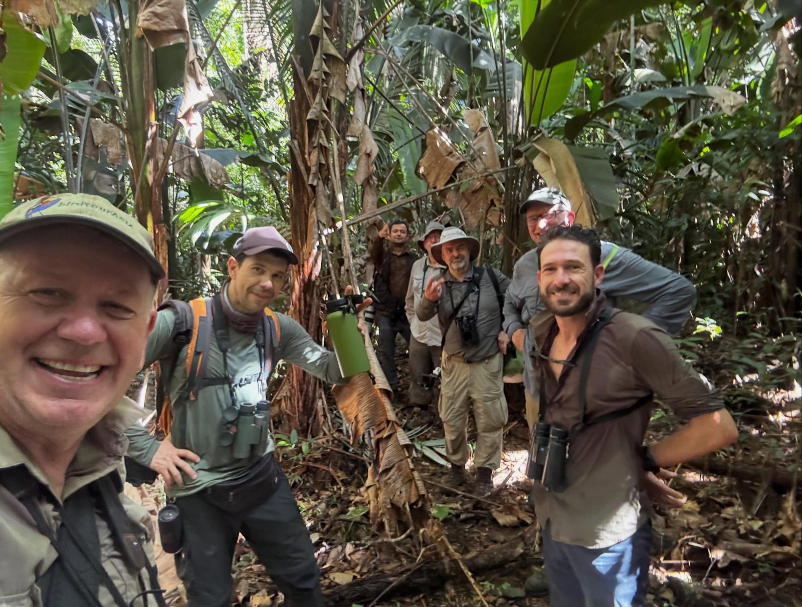 Tourio group in the Amazon