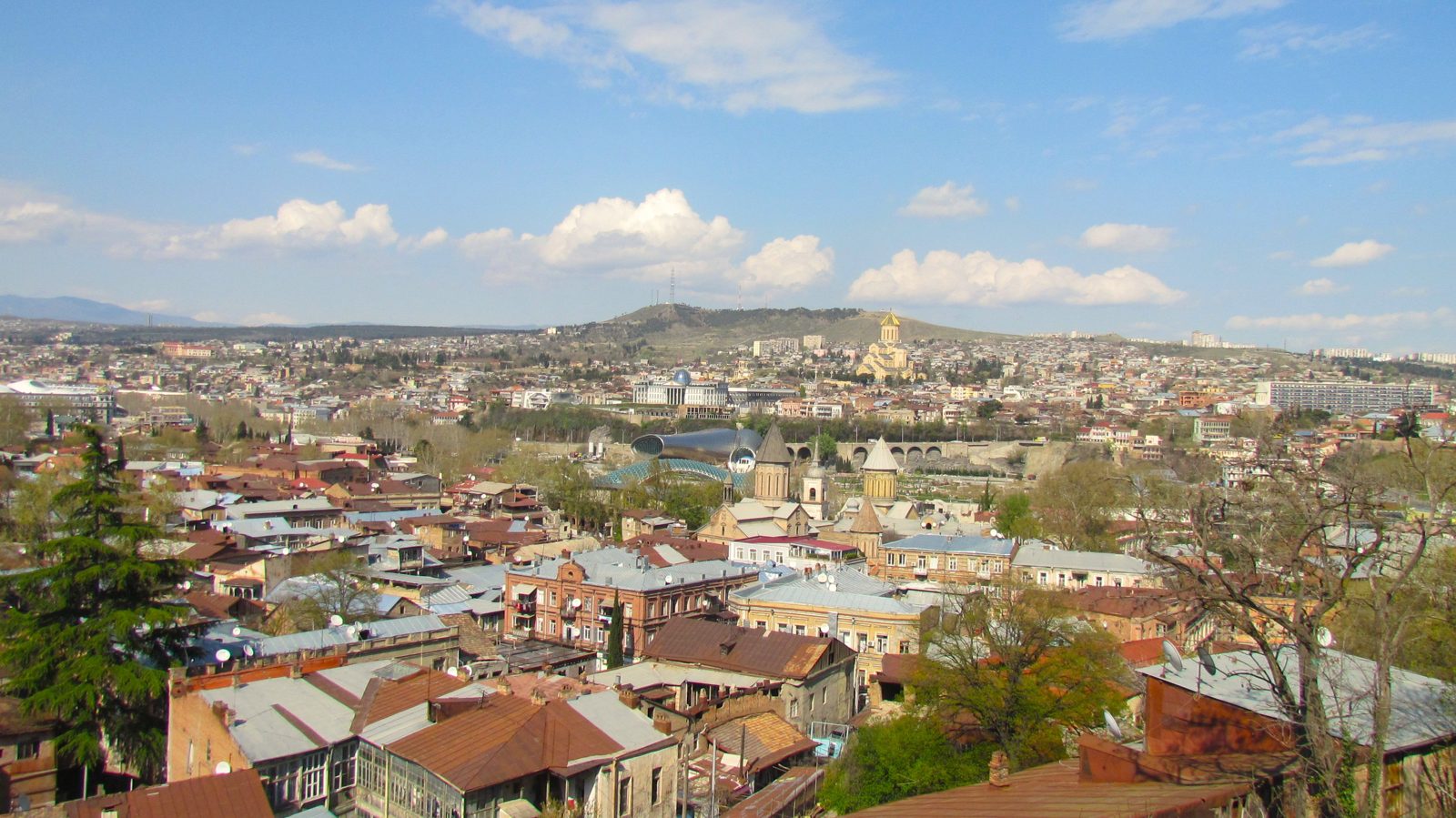 Tbilisi and the Holy Trinity Cathedral, Georgia